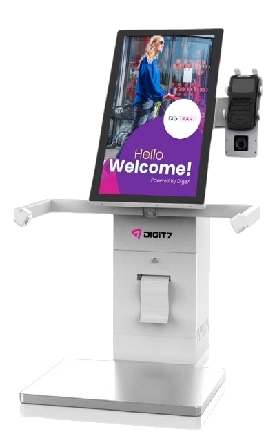 Digit7 kiosk for DigitKart